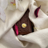 Vriksham Unique Circle Red Jadau Kundan Nath-Pearls-J3012